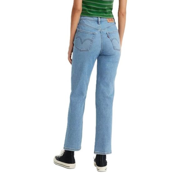 Levi's 726 Ultra High Rise Ribcage Straight Leg Ankle Jeans -- Women's 25 x 27 - Picture 4 of 9